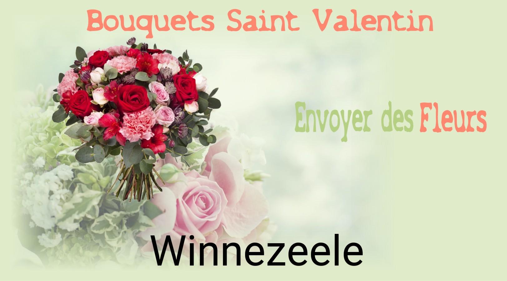Roses de Saint-Valentin livrées à Winnezeele